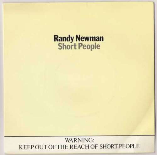 Cover Randy Newman - Short People (7, Single) Schallplatten Ankauf