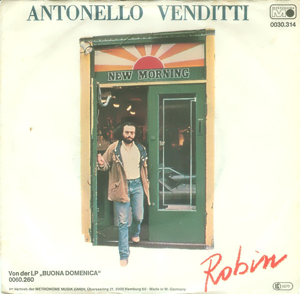 Bild Antonello Venditti - Robin (7, Single) Schallplatten Ankauf
