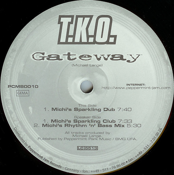 Cover T.K.O. (3) - Gateway (12) Schallplatten Ankauf