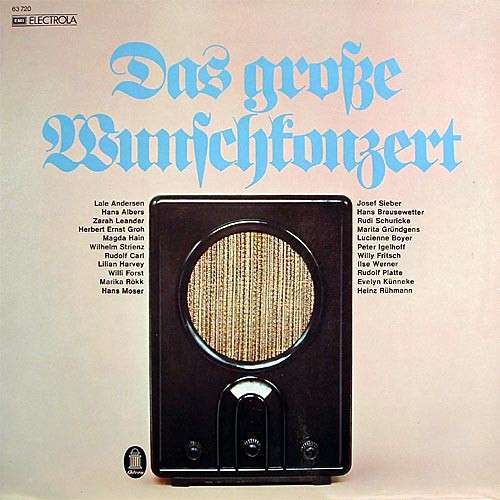 Cover Das Große Wunschkonzert Schallplatten Ankauf