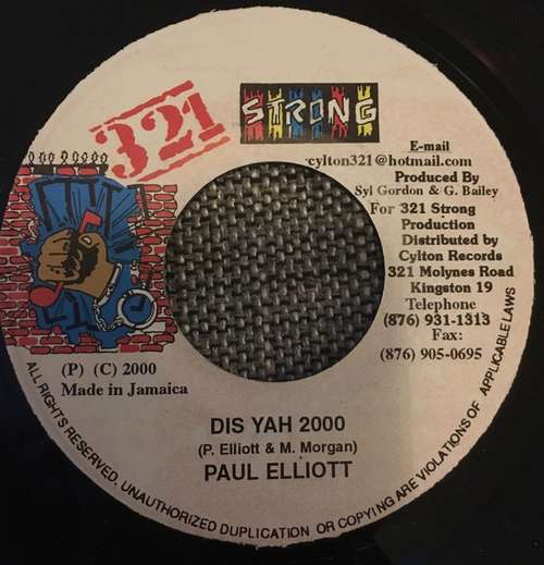 Cover Paul Elliot - Dis Yah 2000 (7) Schallplatten Ankauf