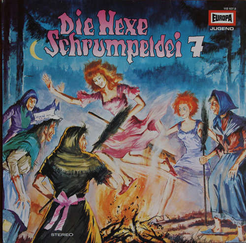 Cover Eberhard Alexander-Burgh - Die Hexe Schrumpeldei 7 - Und Die Walpurgisnachthexerei (LP) Schallplatten Ankauf