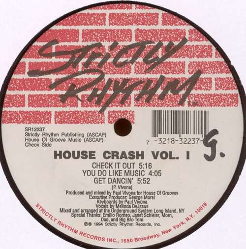 Cover Paul Vivona - House Crash Vol. 1 (12) Schallplatten Ankauf