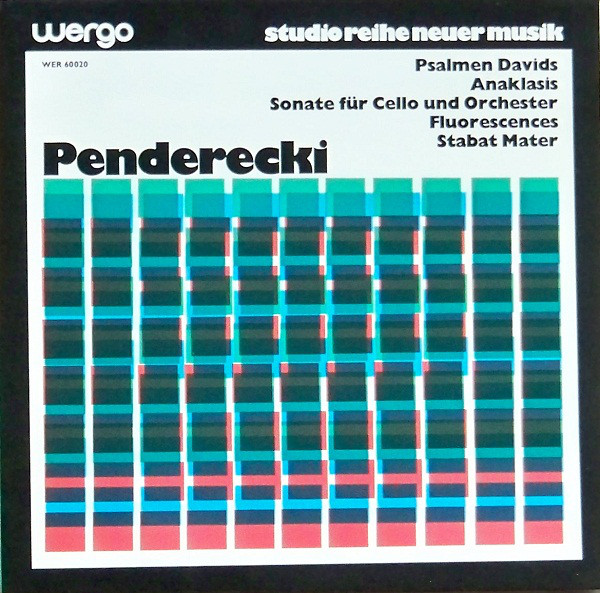Cover Penderecki* - Psalmen Davids / Anaklasis / Sonate Für Cello Und Orchester / Fluorescences / Stabat Mater (LP, Album, RE) Schallplatten Ankauf