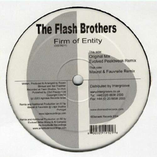 Cover The Flash Brothers* - Firm Of Entity (12) Schallplatten Ankauf