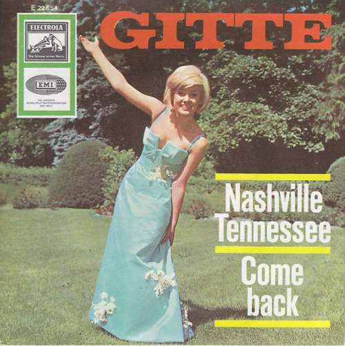 Cover Gitte* - Nashville Tennessee / Come Back (7, Single) Schallplatten Ankauf