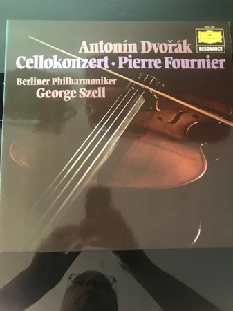 Cover Antonín Dvořák - Pierre Fournier, Berliner Philharmoniker, George Szell - Cellokonzert (LP, RE) Schallplatten Ankauf