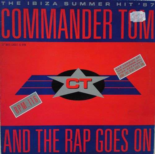 Cover Commander Tom - And The Rap Goes On (12, Maxi) Schallplatten Ankauf
