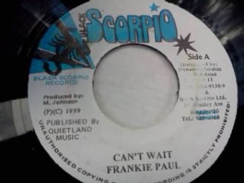 Bild Frankie Paul / Paul Elliot - Can't Wait / How Does It Feel (7) Schallplatten Ankauf