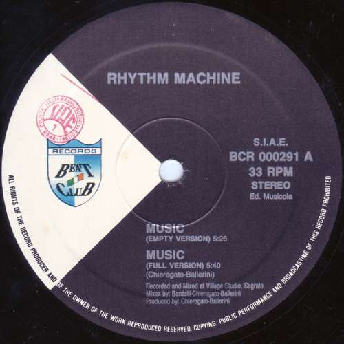 Cover Rhythm Machine - Music (12) Schallplatten Ankauf