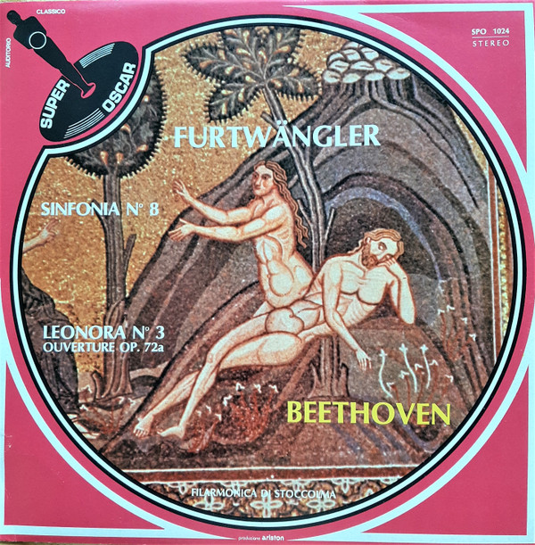 Cover Royal Stockholm Philharmonic Orchestra, Wilhelm Furtwängler - Beethoven: Sinfonia No.8 & Leonora No.3 (LP, Mono) Schallplatten Ankauf