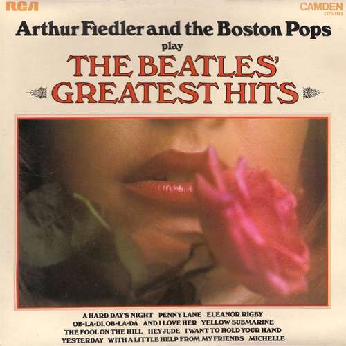 Cover Arthur Fiedler And The Boston Pops* - Play The Beatles' Greatest Hits (LP, Comp, RE) Schallplatten Ankauf