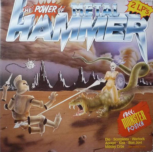 Cover Various - The Power Of Metal Hammer (2xLP, Comp) Schallplatten Ankauf