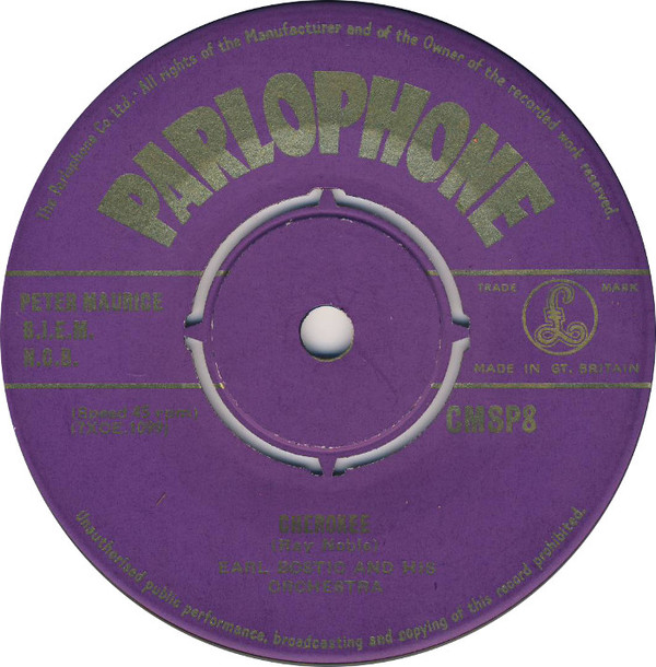 Cover Earl Bostic And His Orchestra - Cherokee / The Song Is Ended (7, Single) Schallplatten Ankauf