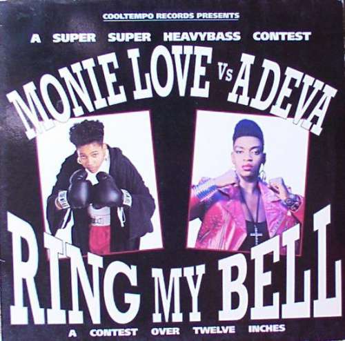 Cover Monie Love Vs Adeva - Ring My Bell (12) Schallplatten Ankauf