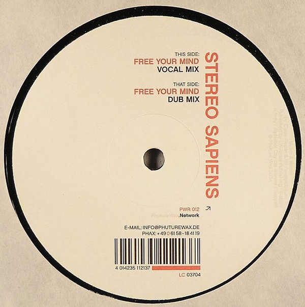Cover Stereo Sapiens - Free Your Mind (12) Schallplatten Ankauf