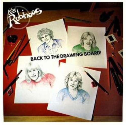 Cover The Rubinoos - Back To The Drawing Board! (LP, Album) Schallplatten Ankauf