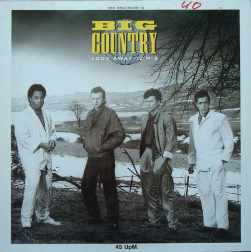 Cover Big Country - Look Away (12 Mix) (12, Maxi) Schallplatten Ankauf