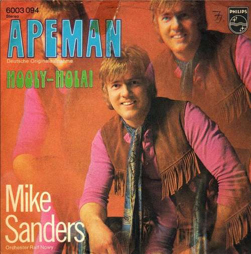 Cover Mike Sanders (5) - Apeman (7, Single) Schallplatten Ankauf