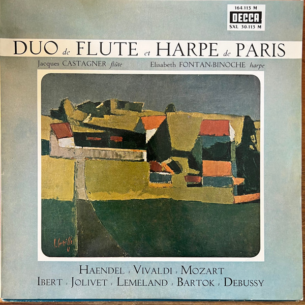 Cover Duo de Flûte et Harpe de Paris* - Duo Flûte Et Harpe De Paris (LP) Schallplatten Ankauf
