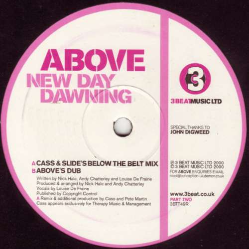 Cover Above - New Day Dawning (12, Par) Schallplatten Ankauf