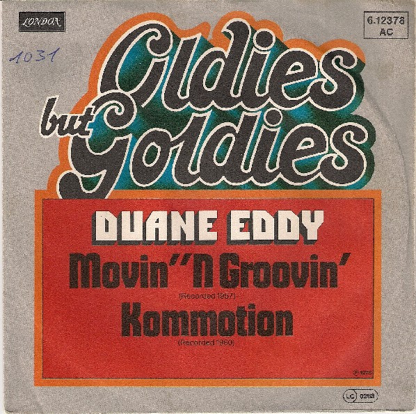 Cover Duane Eddy - Movin' 'N Groovin' / Kommotion (7, Single) Schallplatten Ankauf