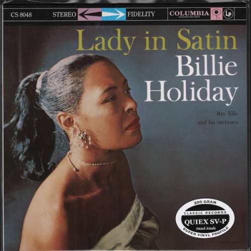 Cover Billie Holiday With Ray Ellis And His Orchestra - Lady In Satin (LP, Album, RE, RM, 200) Schallplatten Ankauf