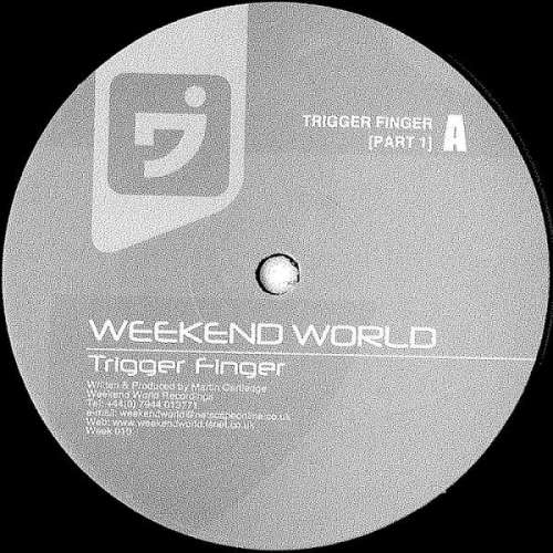 Cover Weekend World - Trigger Finger (12) Schallplatten Ankauf