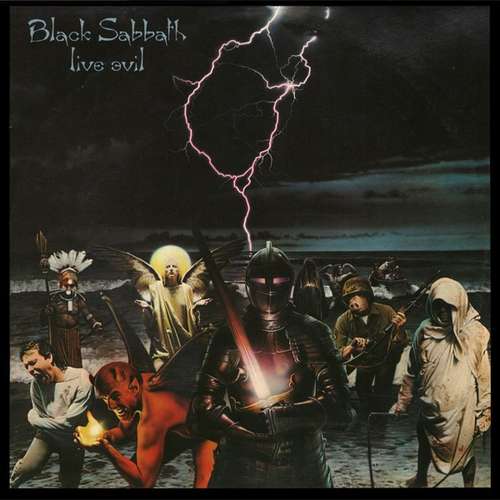 Cover Black Sabbath - Live Evil (2xLP, Album, Gat) Schallplatten Ankauf