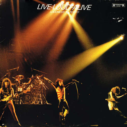 Cover Loudness (5) - Live-Loud-Alive (Loudness In Tokyo) (2xLP, Album, Gat) Schallplatten Ankauf