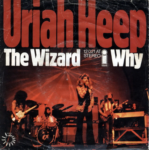 Cover Uriah Heep - The Wizard / Why (7, Single) Schallplatten Ankauf