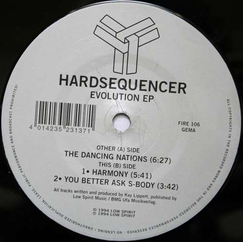 Cover Hardsequencer - Evolution EP (12, EP) Schallplatten Ankauf