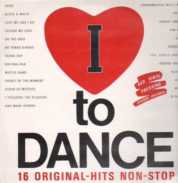 Cover Various - I Love To Dance (LP, Comp, Mixed, Red) Schallplatten Ankauf