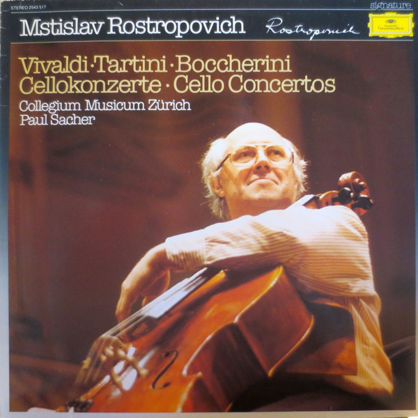 Bild Mstislav Rostropovich / Vivaldi* • Tartini* • Boccherini* - Cellokonzerte • Cello Concertos (LP, RE) Schallplatten Ankauf