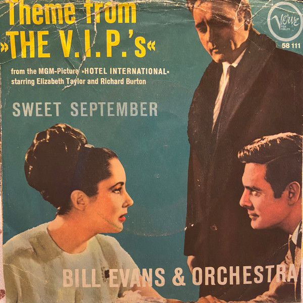 Cover Bill Evans & Orchestra - Theme From The V. I. P. s (7, Single, Mono) Schallplatten Ankauf