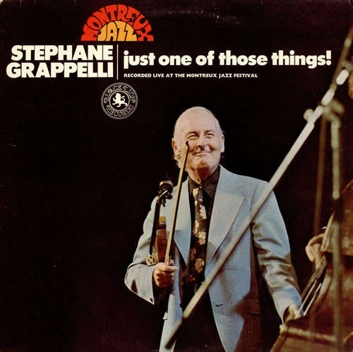 Cover Stéphane Grappelli - Just One Of Those Things! (LP, Album) Schallplatten Ankauf