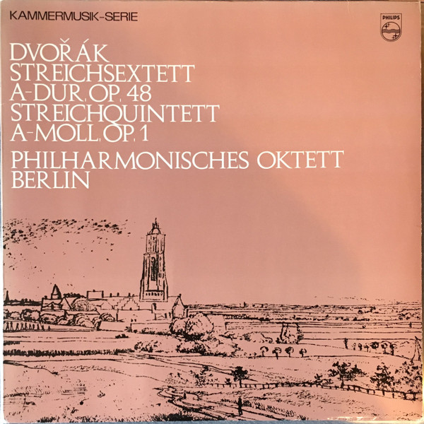 Cover Dvořák*, Berlin Philharmonic Octet* - Streichsextett A-Dur, Op. 48  Streichquintett A-Moll, Op.1 (LP) Schallplatten Ankauf
