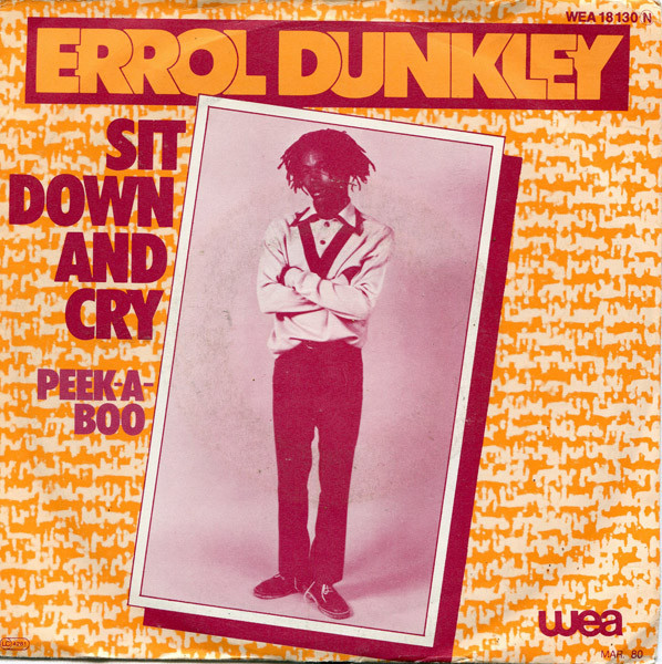 Cover Errol Dunkley - Sit Down And Cry (7, Single) Schallplatten Ankauf