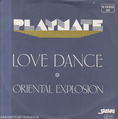 Cover Playmate - Love Dance / Oriental Explosion (7, Single) Schallplatten Ankauf