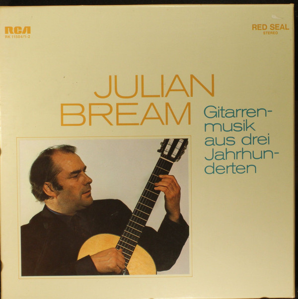 Cover Julian Bream - Gitarrenmusik Aus Drei Jahrhunderten (2xLP, Comp + Box) Schallplatten Ankauf