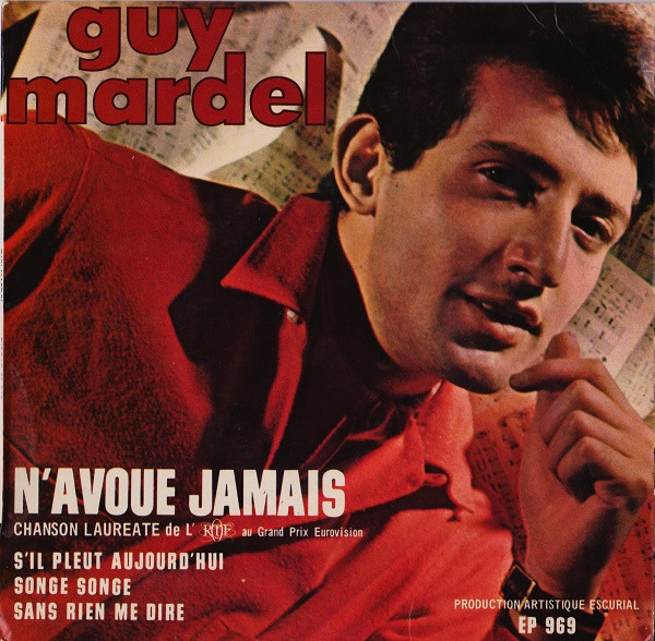 Cover Guy Mardel - N'avoue Jamais (7, EP) Schallplatten Ankauf