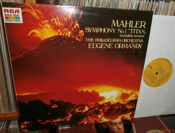 Cover Mahler* - The Philadelphia Orchestra, Eugene Ormandy - Symphony No. 1 “Titan„ (Complete Version) (LP, RM) Schallplatten Ankauf