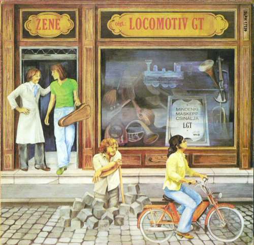 Cover Locomotiv GT - Zene (Mindenki Másképp Csinálja) = Music (Everyone Does His Own Thing) (LP, Album, Exp) Schallplatten Ankauf