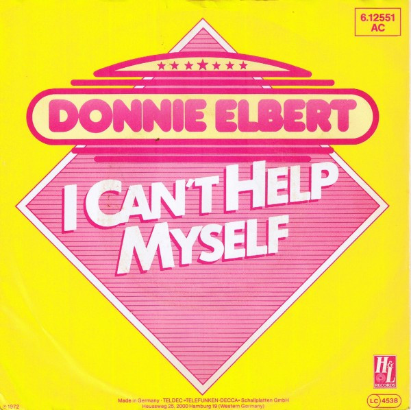 Cover Donnie Elbert - I Can't Help Myself (7, Single) Schallplatten Ankauf