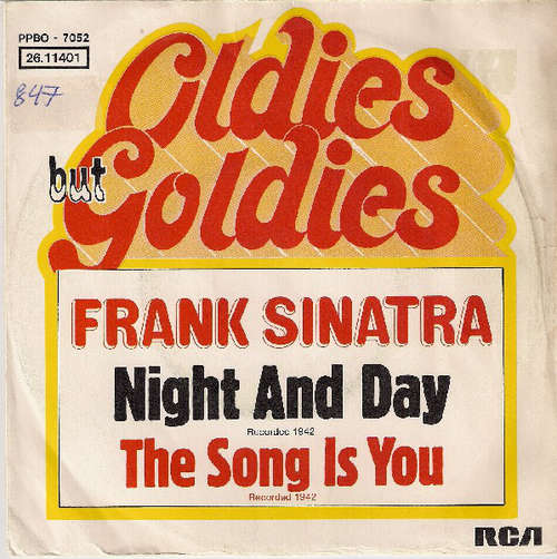 Cover Frank Sinatra - Night And Day / The Song Is You (7, Mono) Schallplatten Ankauf