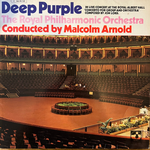 Cover Deep Purple, The Royal Philharmonic Orchestra, Malcolm Arnold - Concerto For Group And Orchestra (LP, Album, RE) Schallplatten Ankauf