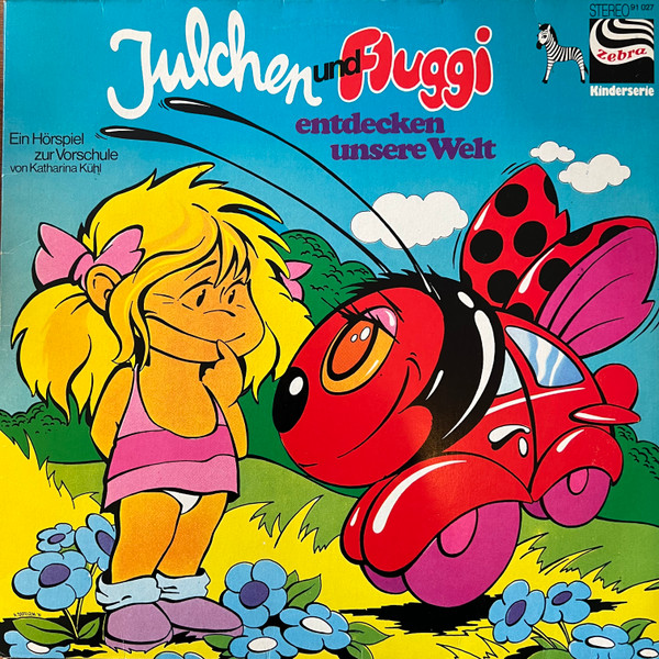 Cover Katharina Kühl - Julchen Und Fluggi Entdecken Unsere Welt (LP) Schallplatten Ankauf