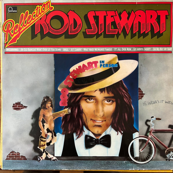Cover Rod Stewart - Reflection (LP, Comp) Schallplatten Ankauf