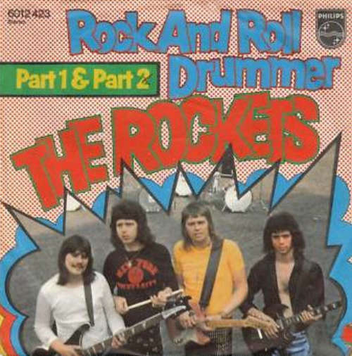 Cover The Rockets (8) - Rock And Roll Drummer Part 1 & Part 2 (7) Schallplatten Ankauf