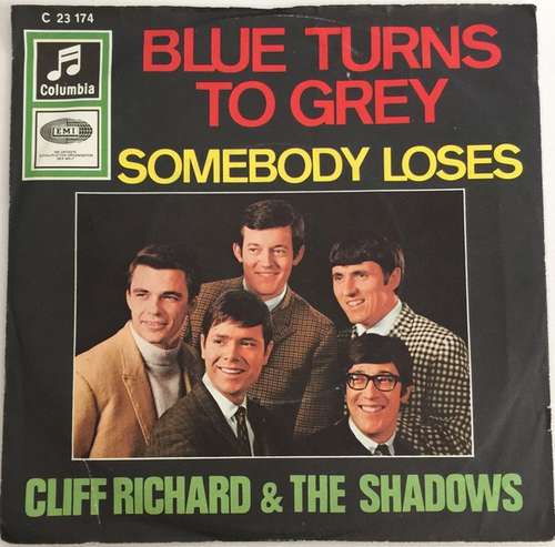 Cover Cliff Richard and The Shadows* - Blue Turns To Grey (7, Single) Schallplatten Ankauf